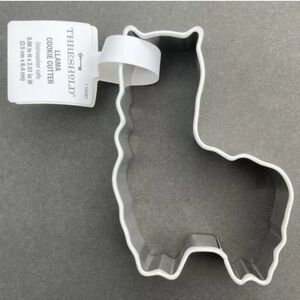 Set Of 4 Threshold Llama Alpaca Cookie Cutters Crafts Stainless Steel Silicone